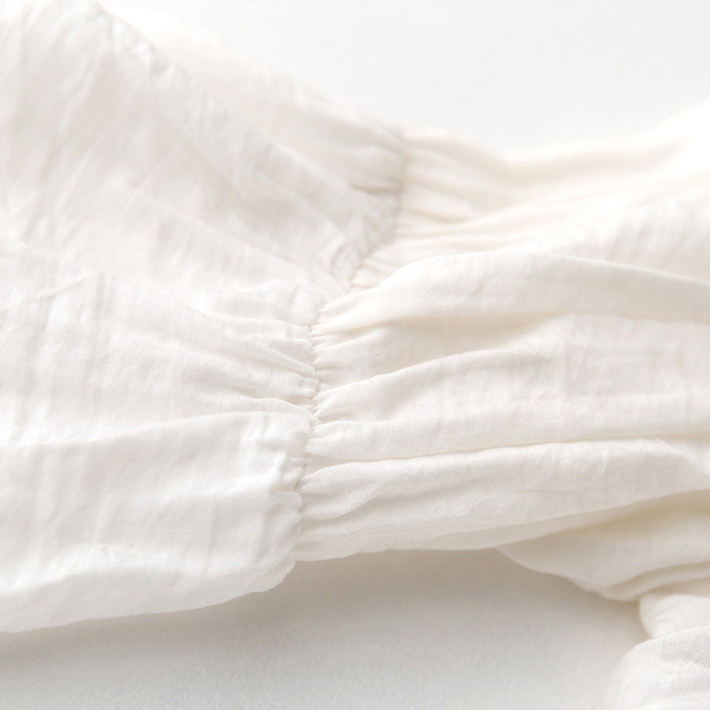 Best - selling Off - Shoulder Top with Flared Sleeves: Casual, Sweet & Romantic