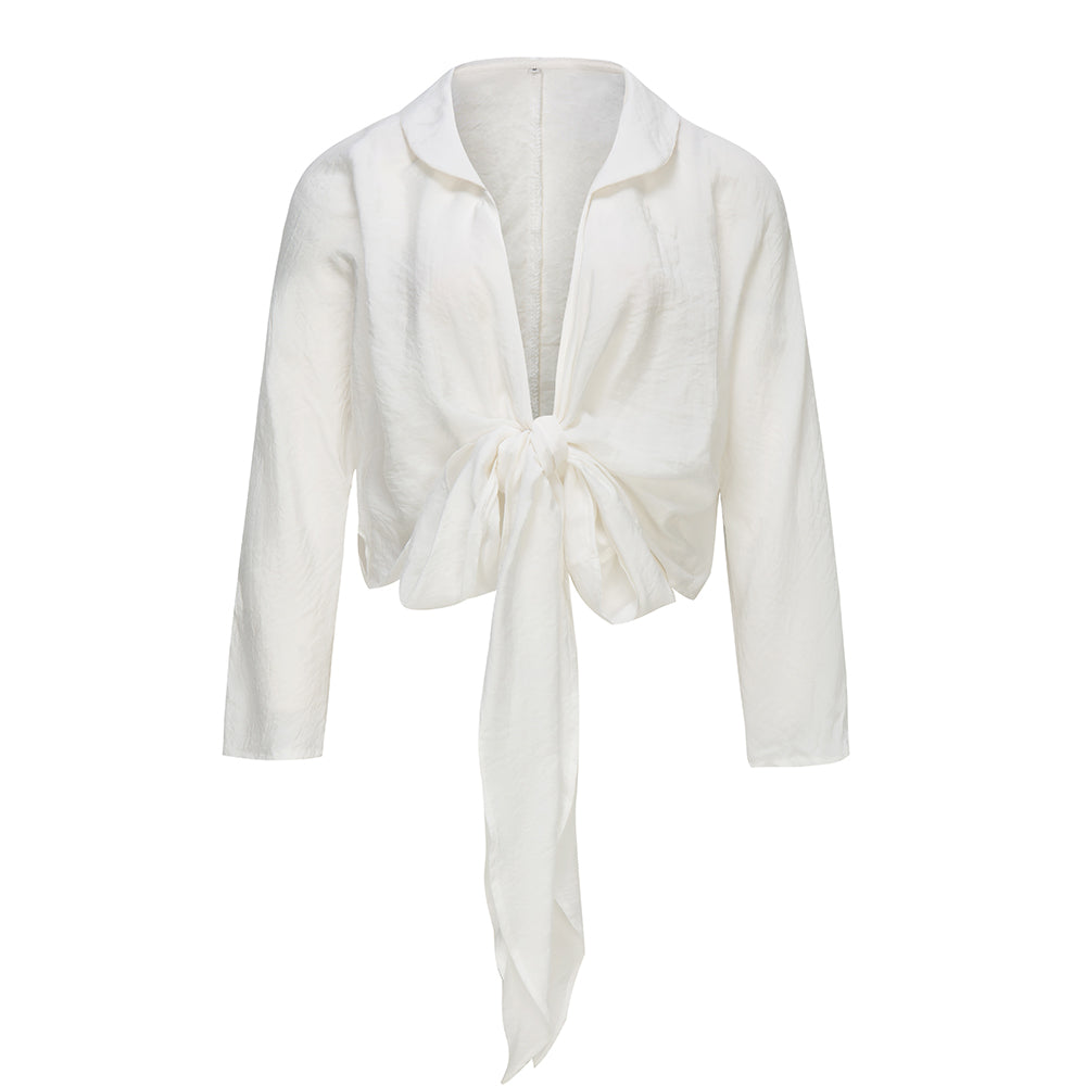 European Market Hot! Summer - ready Tencel - Cotton Short Bolero with Tie - up, a Versatile Sun - protecting Shawl. Dropshipping Available!
