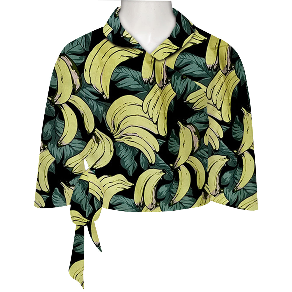 European Market Hot! Summer - ready Tencel - Cotton Short Bolero with Tie - up, a Versatile Sun - protecting Shawl. Dropshipping Available!