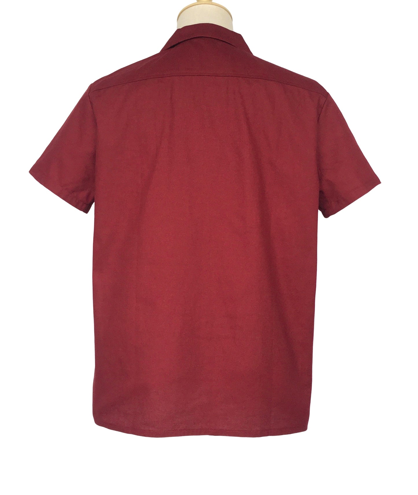 European and American men's new retro leopard print cotton summer casual short sleeved shirt