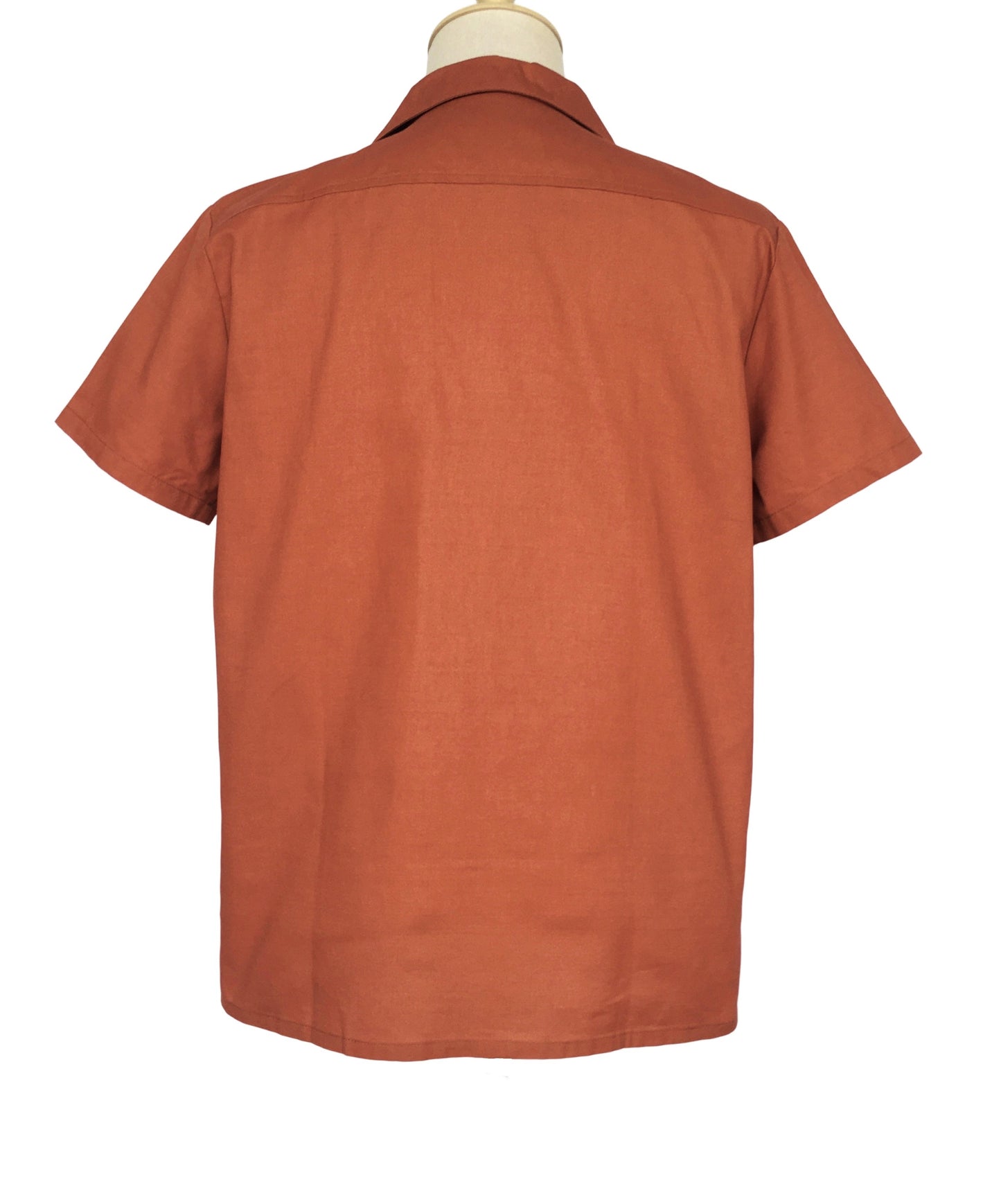 European and American men's new rock style personalized car party pocket cotton summer casual short sleeved shirt