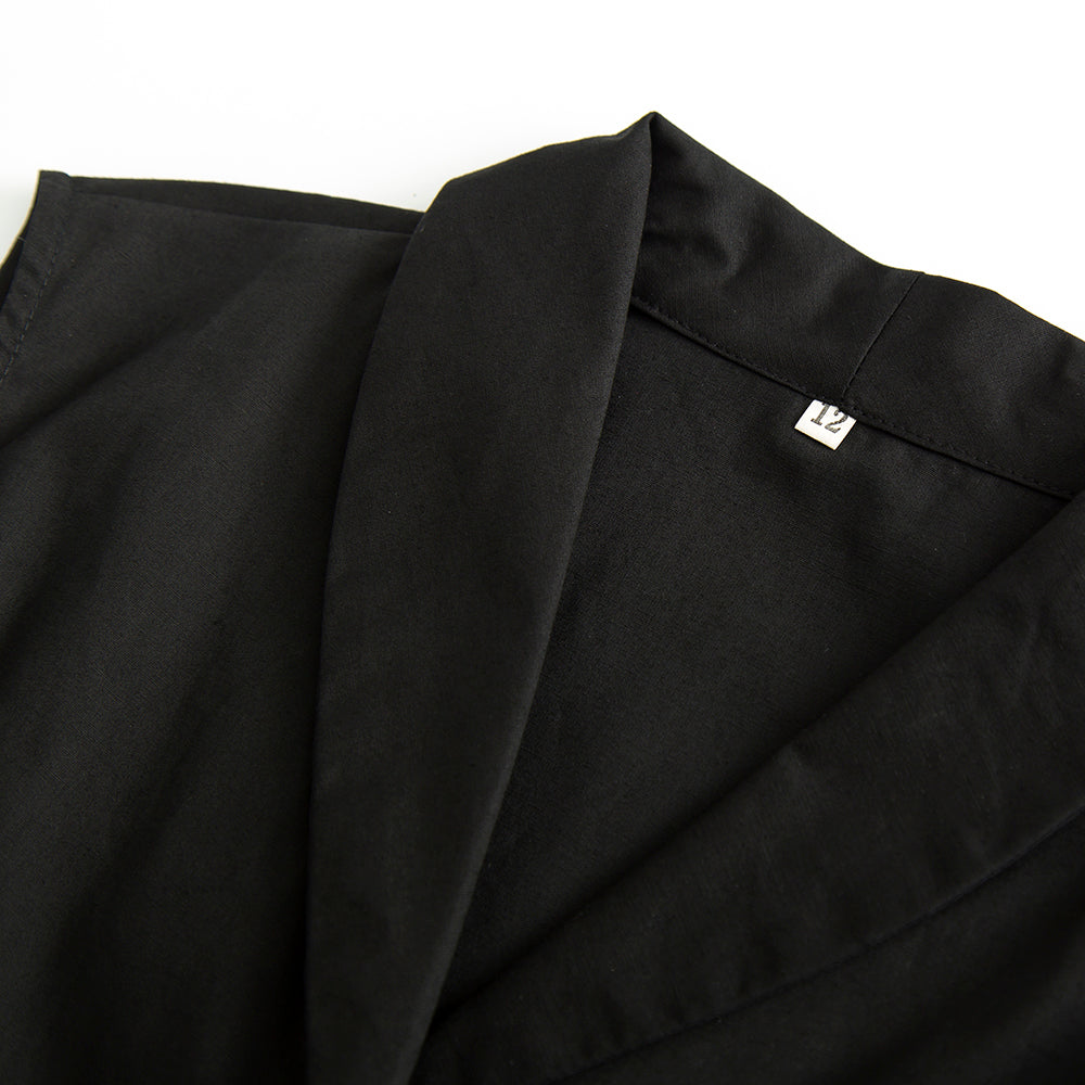 Best - Selling Sleeveless Stand up Collar Blazer Jacket Stylish Buttons & Slim Fit for Luxe - Professional Look