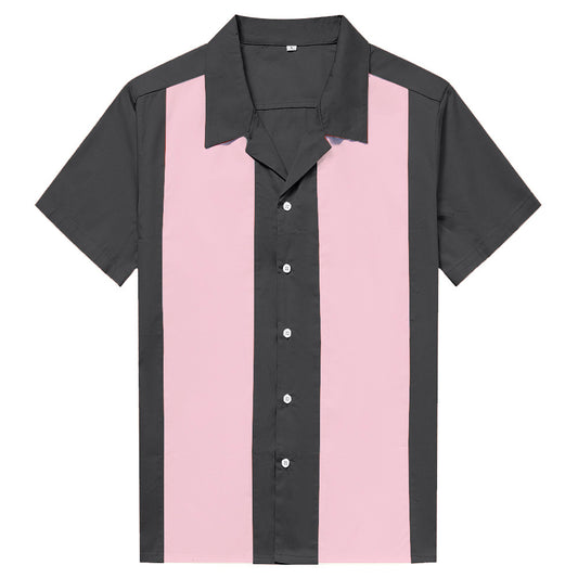 Two-tone Bowling Shirts Cotton Twill Dropshipping