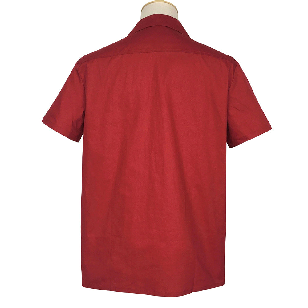 Rockabilly Style Men's Short Sleeve Shirt - Hawaiian Cocktail Print