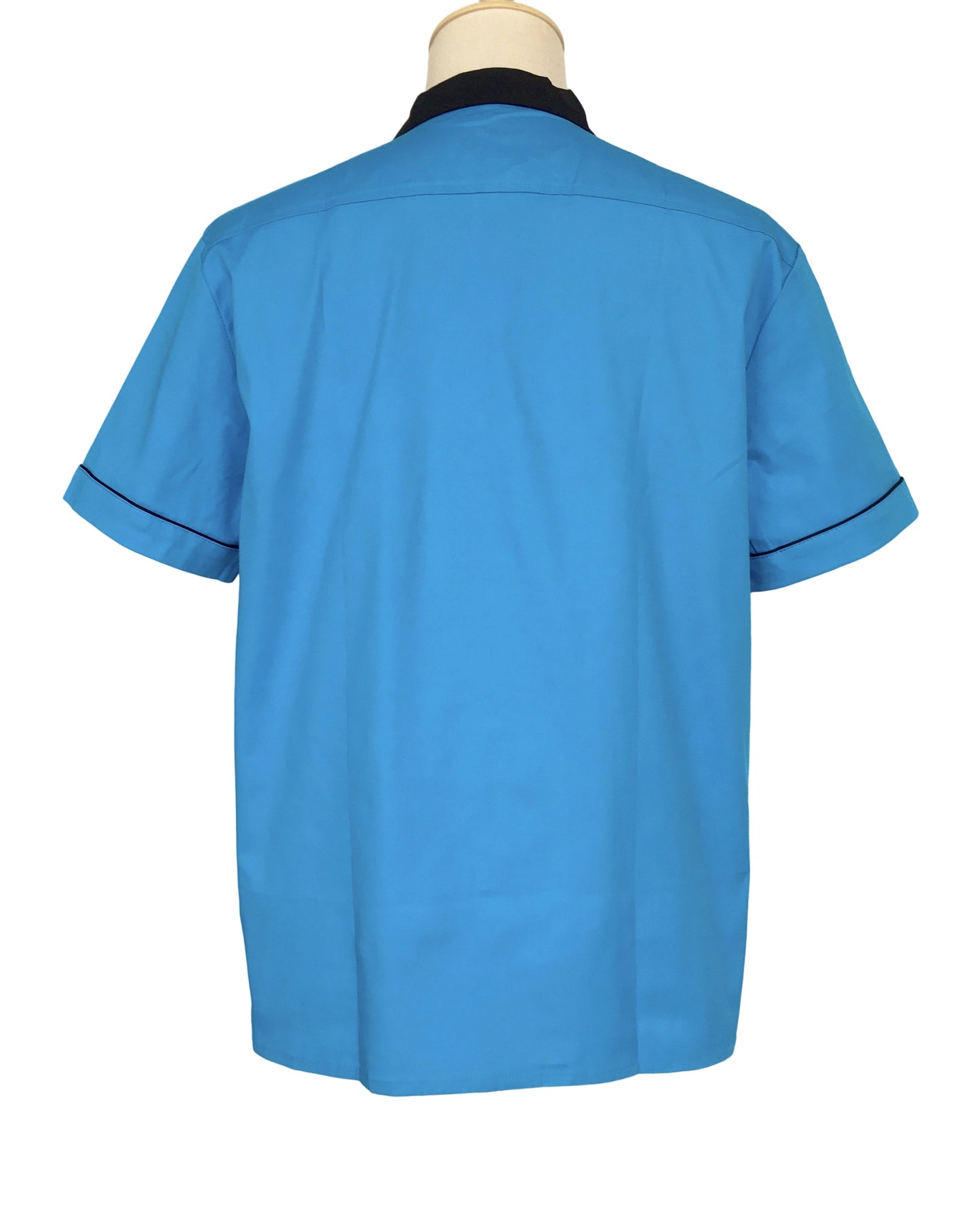 Retro Party Stage Work Shirt for Men - Short Sleeve Cotton Vintage Fashion Casual Top