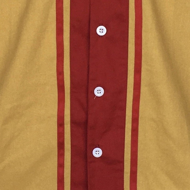 Men's Cuban Collar Short Sleeve Shirt Beige Burgundy Striped Color Block Vintage Relaxed Fit Breathable Cotton Oversized Casual Retro Shirt Wholesale Bulk Order